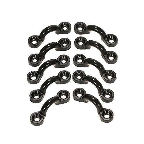 Clipes de caiaque, Andoer 50 peças de nylon caiaque barco ocular almofadas de amarração olhos canoa