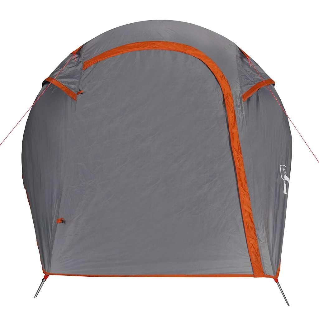 Genérico Tienda de campaña túnel 3 Personas Impermeable Gris y Naranja,Deportes,Actividades al Aire Libre,Camping y Senderismo,Tiendas de campaña-94602