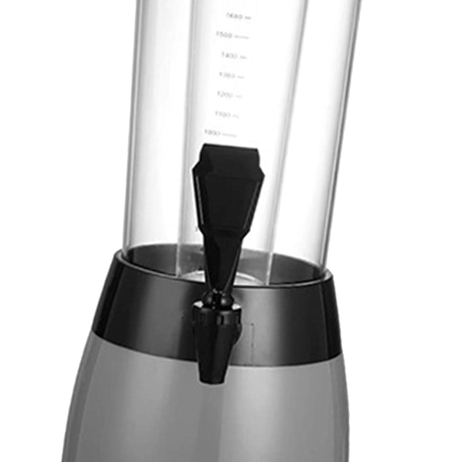 Dispensador de cerveza con grifo para disfrutar de bebidas refrescantes en cualquier reunión. Tamaño de 18 x 51 cm. Dispensador de cerveza para