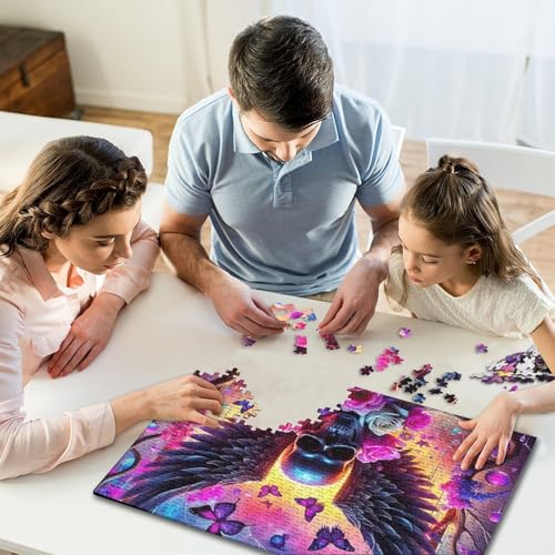 Rompecabezas de rosas 1000 piezas para adultos, un puzzle decorativo y bonito de 38x26 cm 6