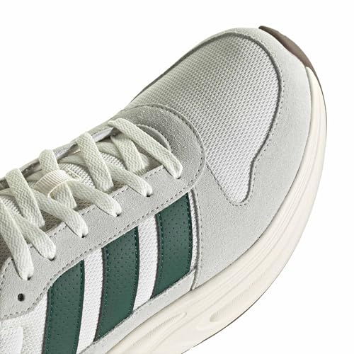 adidas Herren Cloudfoam Cuxxion Shoes, Off White/Collegiate Green/Orbit Grey, 41 1/3 EU – Ansicht 5