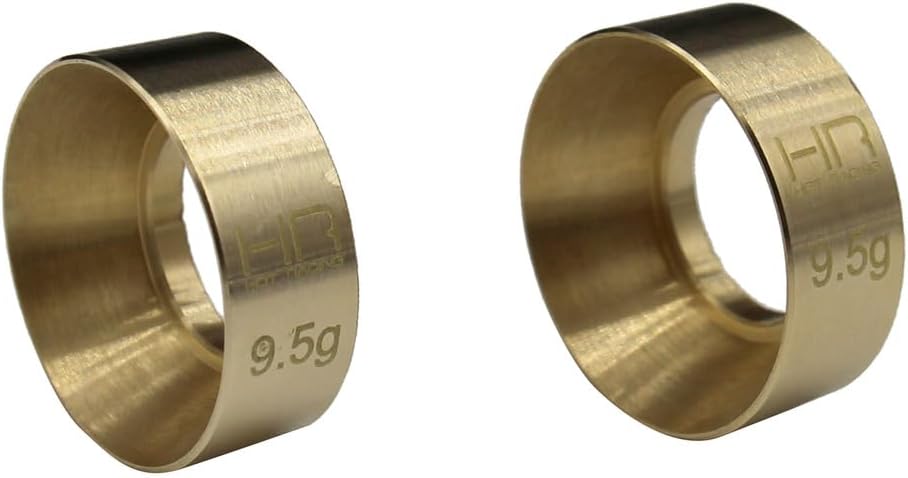 Hot Racing SXTF2612H 9.5g Brass Machete Wheel Weights Scx24