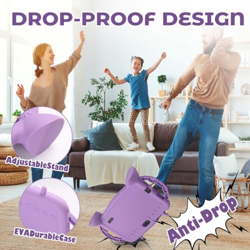 Image of Kids Tablet 7 inch for Kids Toddler Tablet Android 11, 3GB+32GB ROM Purple