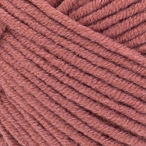 Image of Lion Brand Yarn, Tom Daley Made with Love The Cottony One Yarn for Crocheting, Knitting, and Crafts, Red Red Wine, 1 Pack