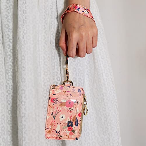 Bolimoss KT015 Blooming Flower Badge Holder With Lanyard,Women Lanyard Wallet,Wallet Lanyard,Id Badges Holder thumb #4