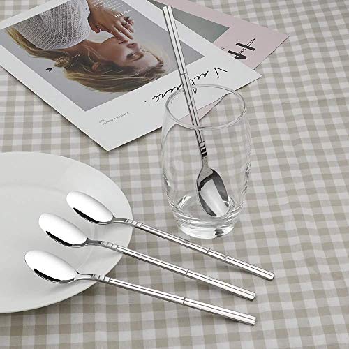 Eudokky 12 pezzi Cucchiai da Gelato in Acciaio