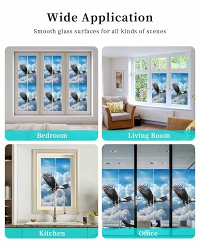 Película Decorativa para Ventanas de Privacidad Azul 35.4x78.7 in miniatura 6