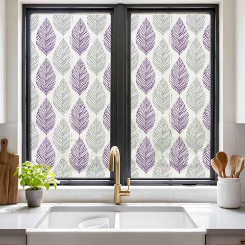 Vinilo decorativo para ventana efecto privacidad 19.6 x 39.3 pulgadas miniatura 2
