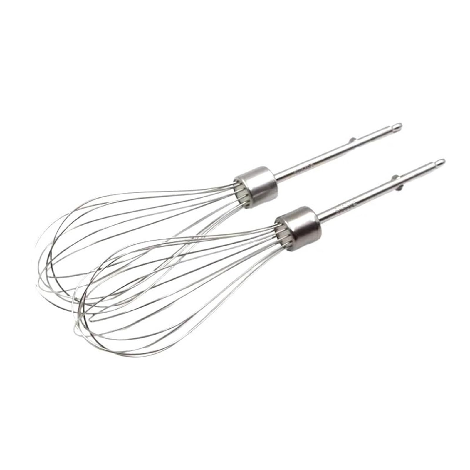 Frullino for Le Uova Elettrico Senza Fili Frusta Con Testa Asta Di Miscelazione In Acciaio Inossidabile A 12 Fili for Uova Crema Pastella Miscelazione Cottura In Cucina(2pcs)