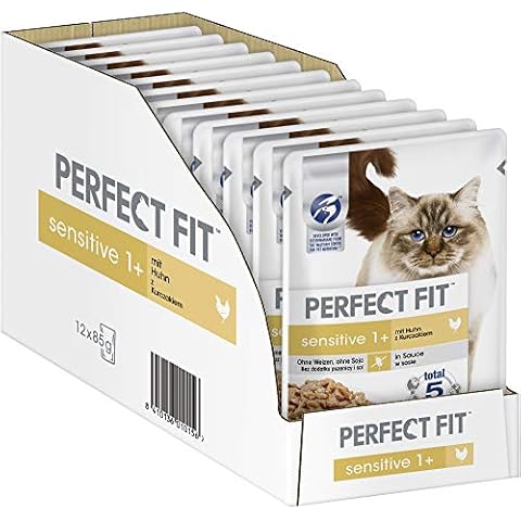 Perfect Fit Sensitive 1+ Katzennassfutter mit Huhn in Sauce Cover