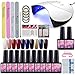 Produktbild Saint-Acior Gel Lack Nagellacken Staterset Soak off UV/LED Nail Gel polish Set Gelnägel uv Gel Nagelgel Set Gellack Nagelstudioset