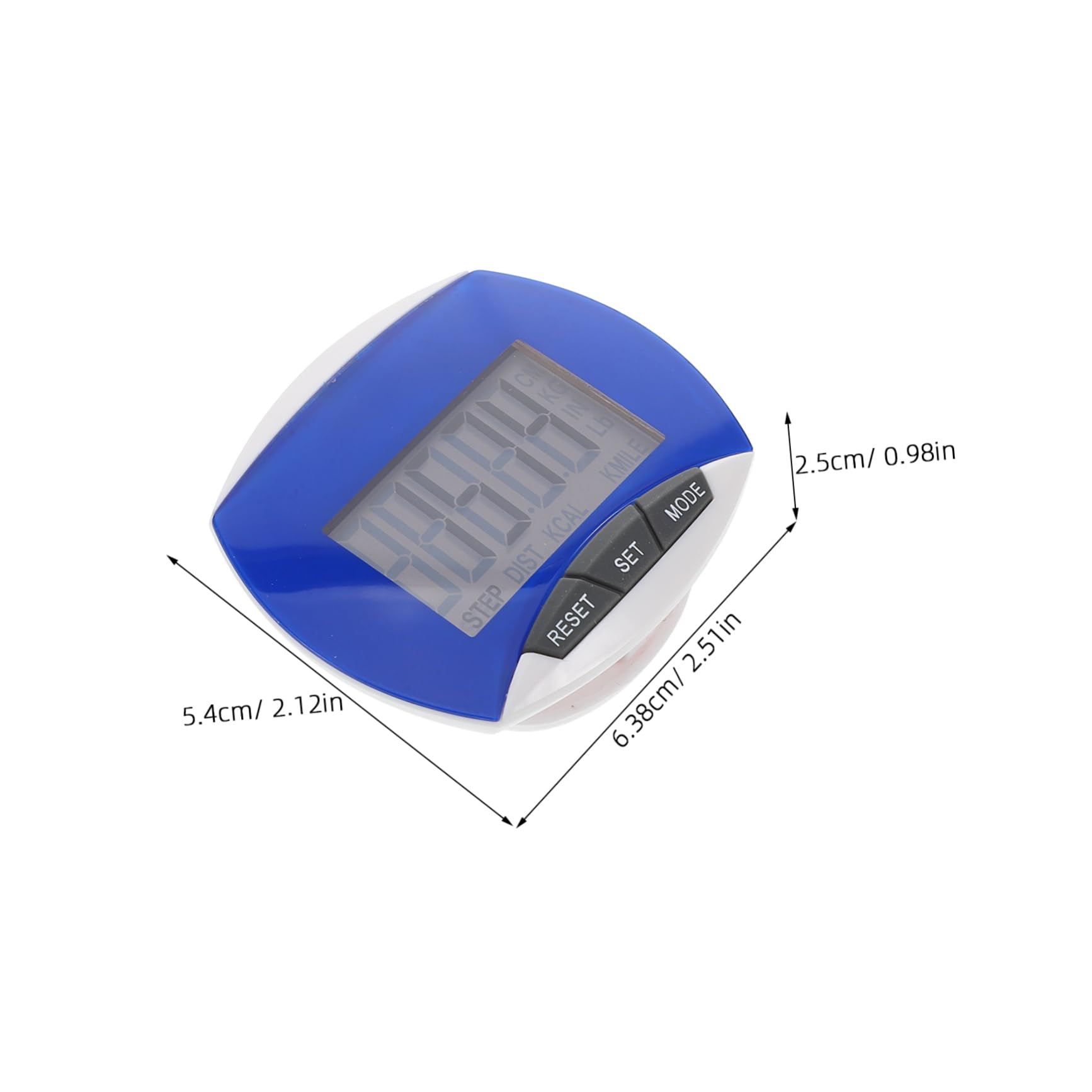 BESPORTBLE Accurate Electronic Pedometer Walking Multi-Functional Step Counter Fitness Portable Passometer Walking Pedometer Step Counter