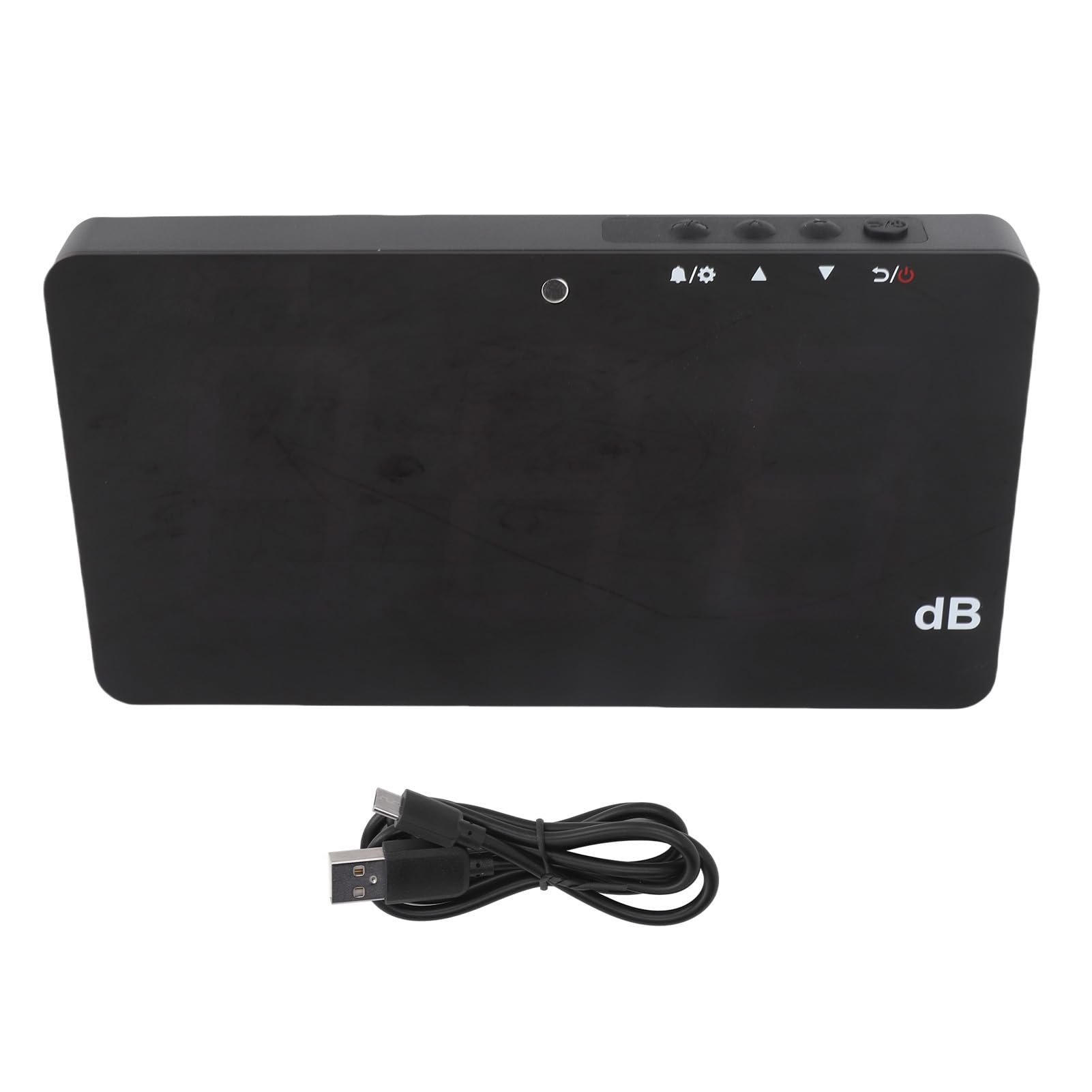 TOPINCN Equipo de Prueba de Sonido Medidor de Nivel de Sonido Preciso de DB Respuesta Rápida para Aula, Hogar y Calle