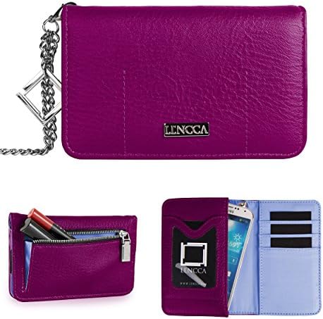 Women's Evening Wristlet Wallet Clutch For Samsung Galaxy A5, Galaxy S2 Plus, Galaxy Grand Prime, Galaxy Note Edge, Galaxy S5 Android Phones