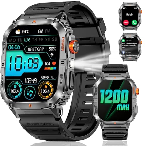 Military Smarty Watch for Men, 2.01