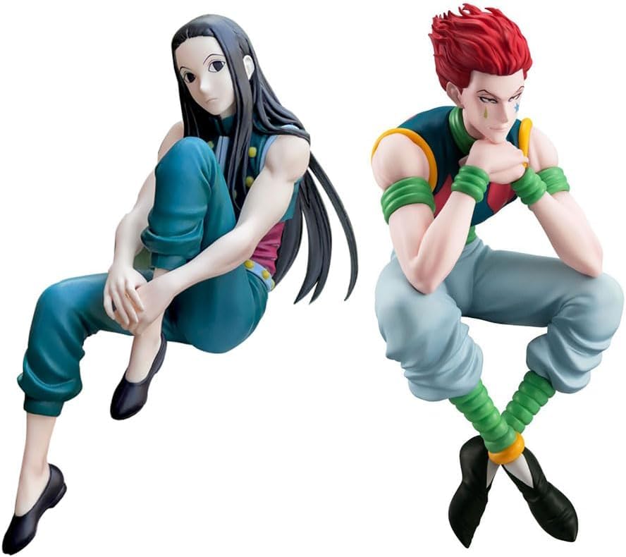 Illumi Zaoldyck Hisoka Figure Anime Figure PVC Model 15cm Action Figure Collectible Decoration Ornament