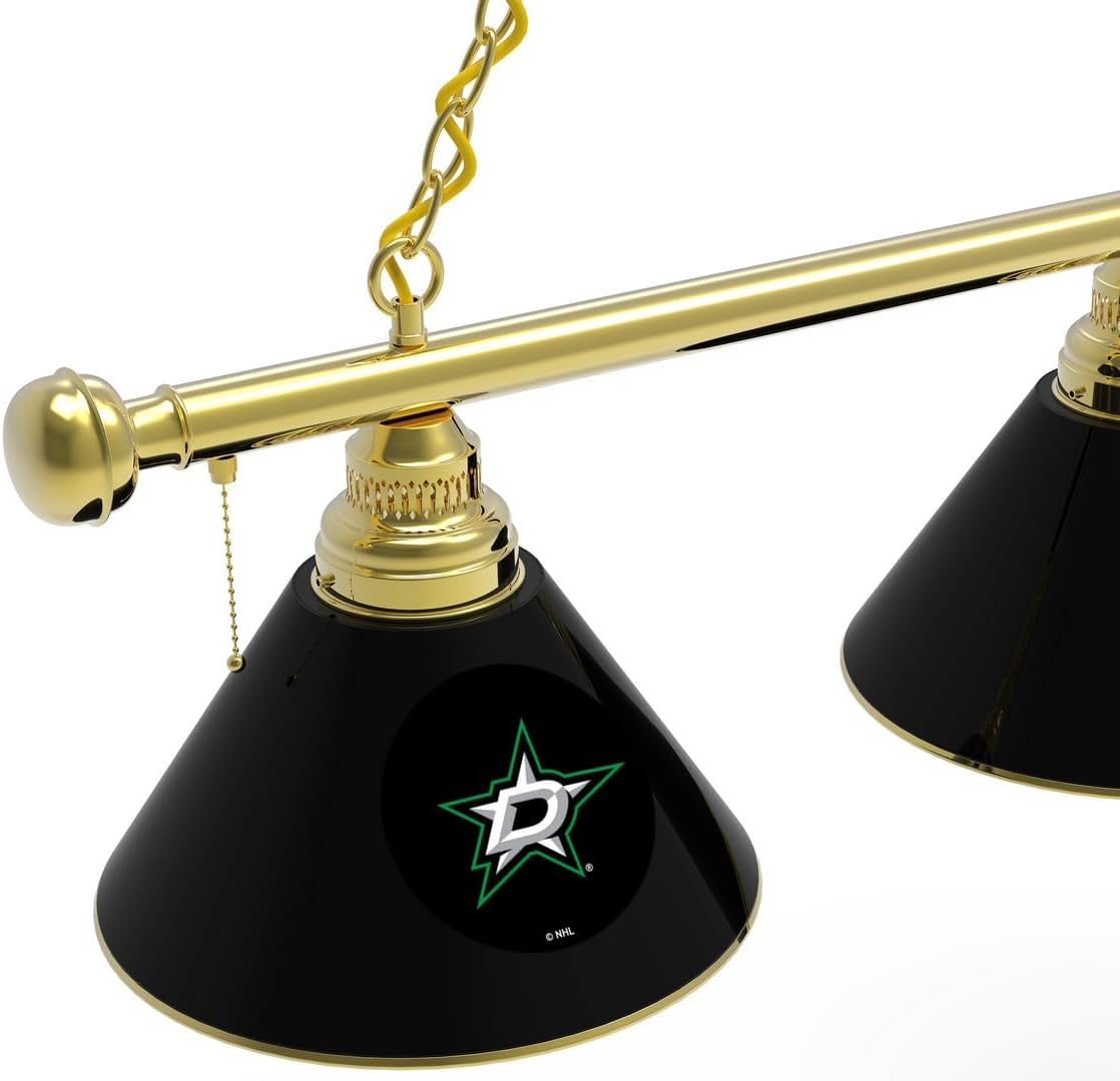HBS Dallas Stars 3 Shade Billiard Light by The Holland Bar Stool Co.