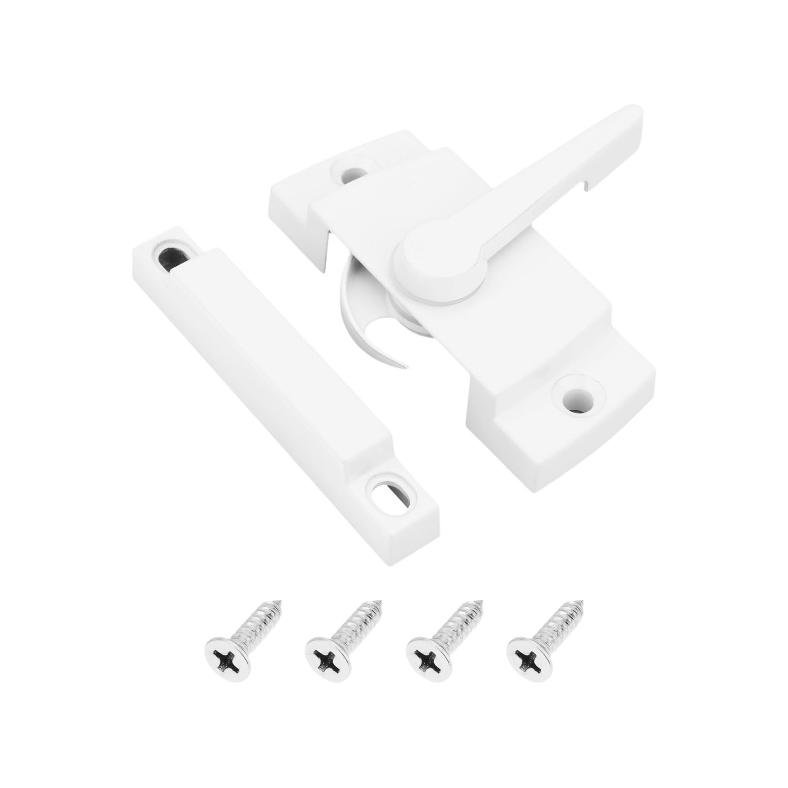 YINETTECH Zinc Alloy Sash Lock 60x53x25mm for Single and Double Hung Windows Right
