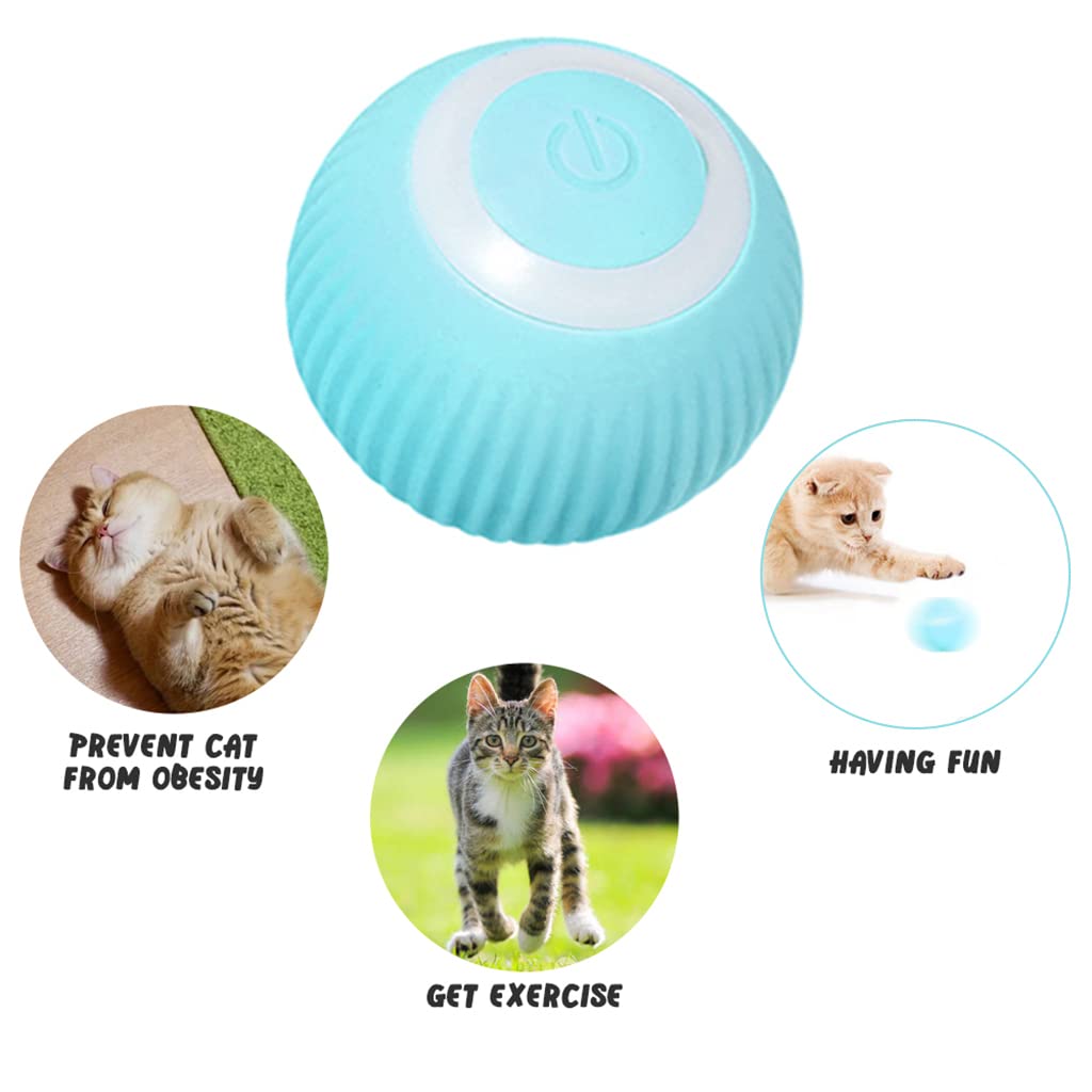 Aiveys Power Ball 2.0 Katzen Spielzeug - Automatischer Rotationsball Für Verspielte Katzen