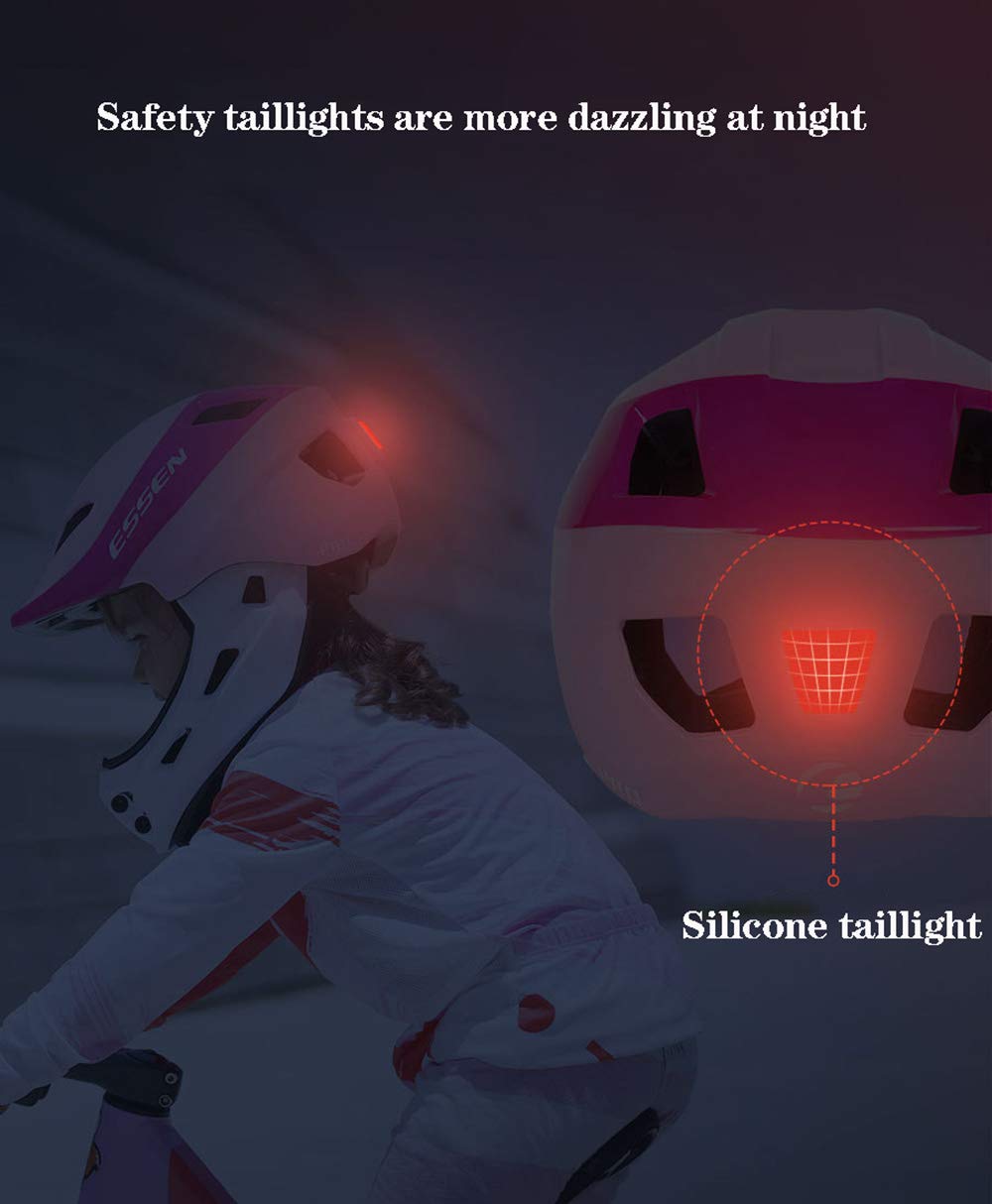 Casco Integral Infantil Casco de Ciclismo Casco de Patinete Ligero Extraíble Protección de Seguridad para Niñas y Niños