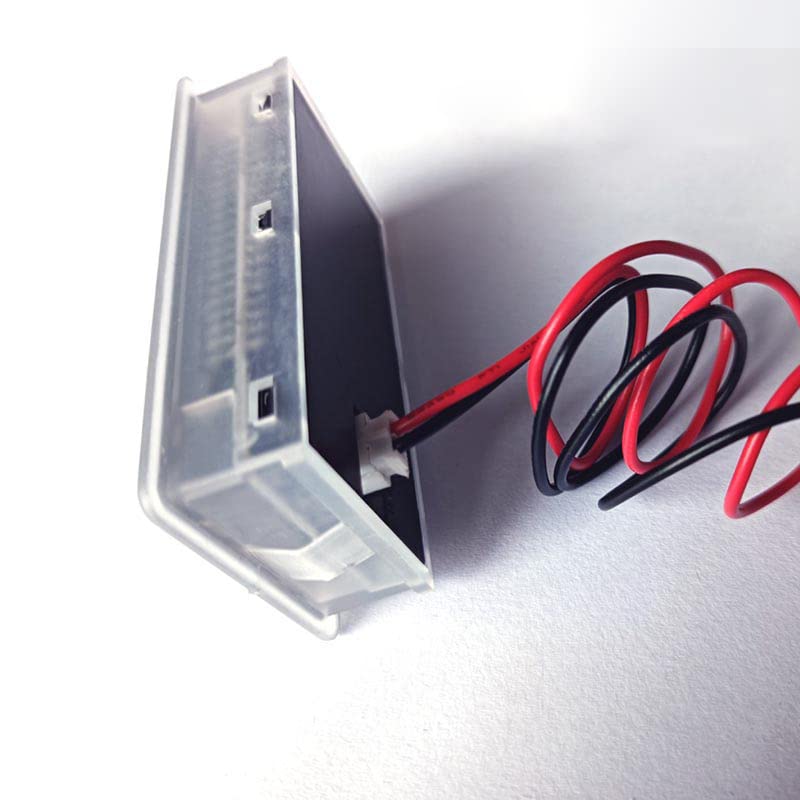 ゴルフカート バッテリーメーター 10-100V バッテリーモニター デジタルバッテリー容量 電圧計 テスター (36V)