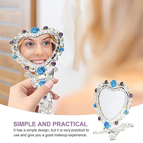 Miroir portable pour maquillage précis sans déformation visuelle - 6