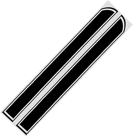 Amazon デカール 車 車用デコレーション カーフードストライプステッカー ボンネット ステッカー ストライプ ボディ シール 車 自動車 オートレーシングボディサイドストライプデカール スカート バンパー ストライプ デカール ビニール 改良ストライプ デカール