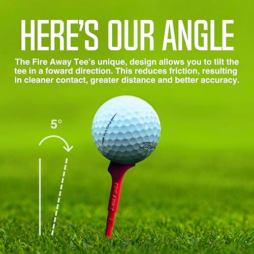 Fire Away Lab-Tested Golf Tees
