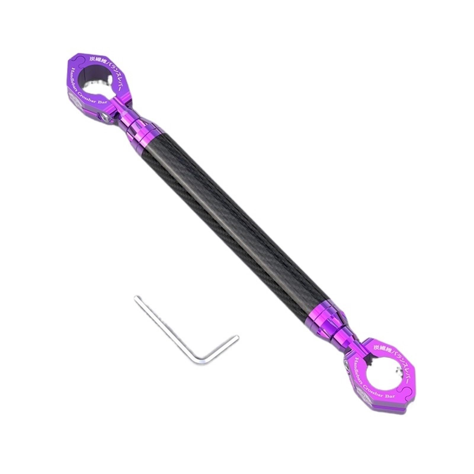 para SYM Maxsym TL500 TL 500 Maxsym TL508 TL 508 Barra De Equilibrio De Motocicleta Manillar Travesaño (Color : Purple, Tamaño : 1)