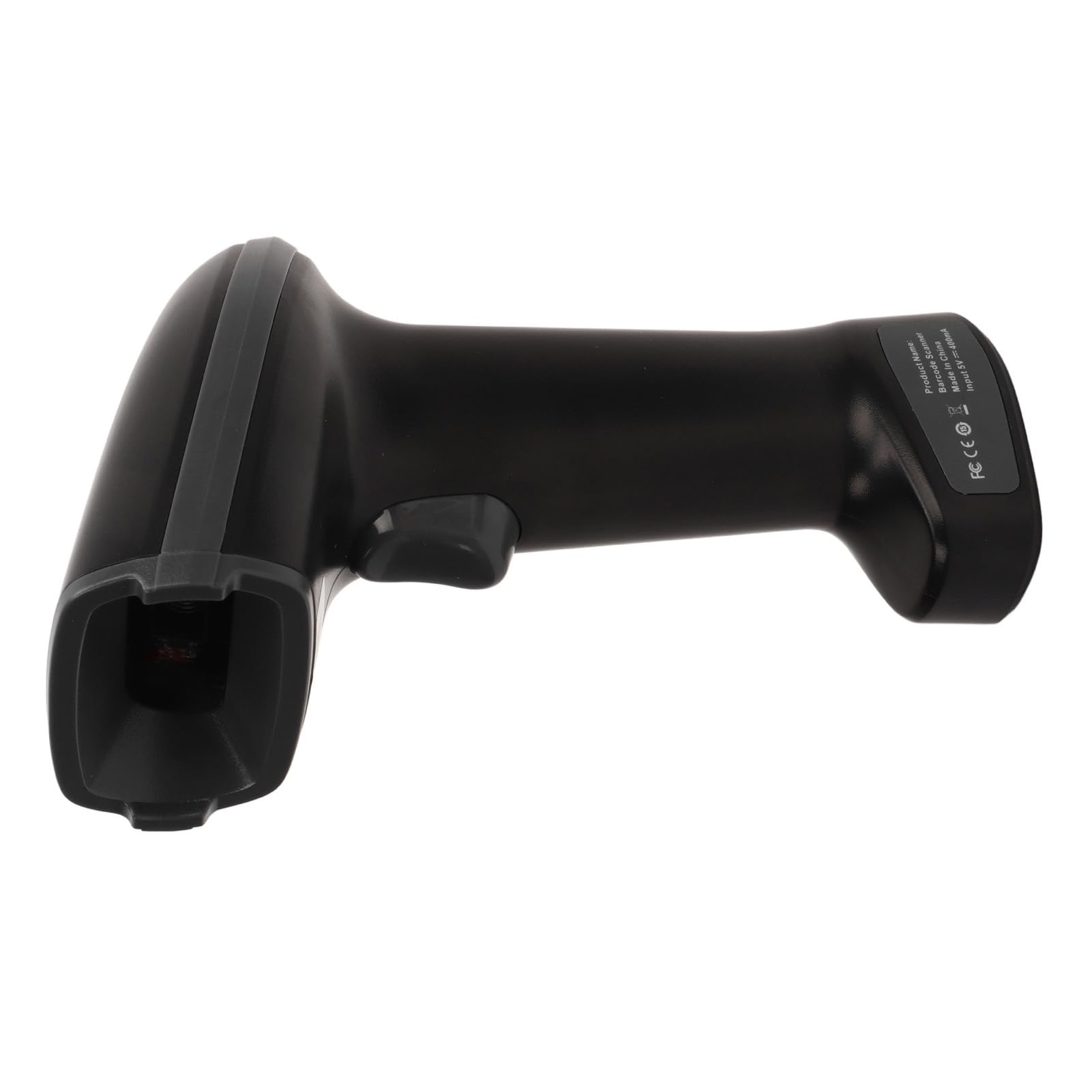 FTVOGUE Lettore di Scanner di Codici QR, Scanner di Codici a Barre Portatile Ergonomico con Allarme Sonoro a Vibrazione, Batteria Ricaricabile per Ufficio Magazzino Supermercato