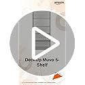 Image of DeckUp Muvo 5-Shelf Engineered Wood Book Shelf and Display Unit (White, Matte Finish)