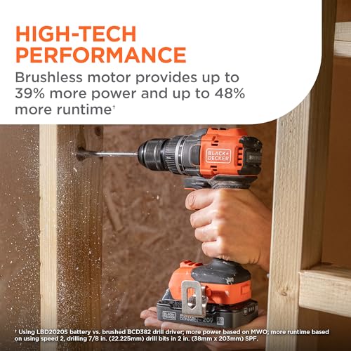 Black+Decker POWERCONNECT Brushless Drill