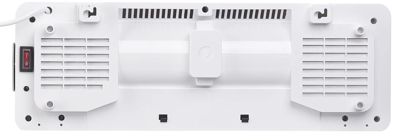 Sichler Haushaltsgeräte Keramik Wandheizung: Keramik Wandheizlüfter mit digitalem Thermostat, Oszillation, 2.000 W (Heizung, Wandlüfter, Wand)