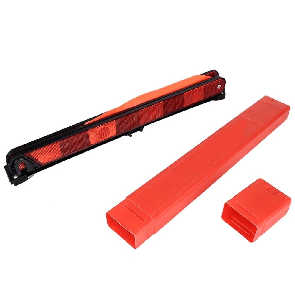 Triángulo de señalización Etiqueta de Peligro de Seguridad Plegable, señal de Parada, trípode Reflectante Triangular para Coche, señal de Advertencia de Emergencia