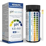 pH Test Strips for Urine & Saliva – 100 Strips for Fast, Accurate pH Testing at Home, Get Clear Acid-Alkaline Balance Results in Seconds, Tracking Your Body's pH, 4.5-9.0 Range
