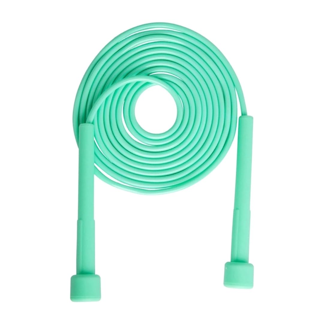 YANVEDA Adjustable Jump Rope for Men & Women, Tangle-Free PVC Speed Skipping Rope, Lightweight Fitness Rope for Cardio, Weight Loss, CrossFit, Boxing & Home Workout-image-1