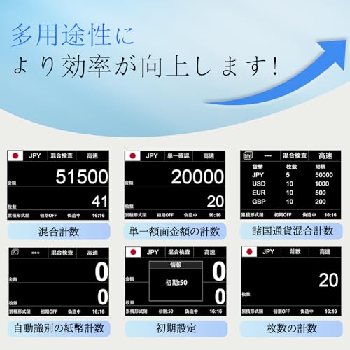 NUCOUN VC-3 紙幣カウンター の商品画像 1