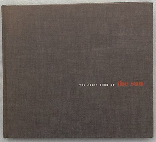 The Orion book of the sun B0007E76VU Book Cover
