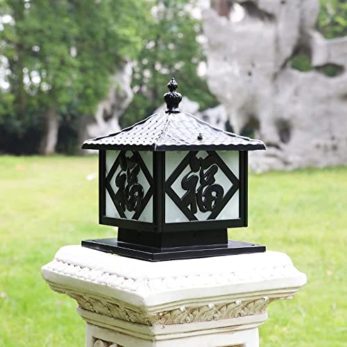 Luces Post de Alta Transmisión IP54 farolas exteriores de estilo antiguo duraderas 4