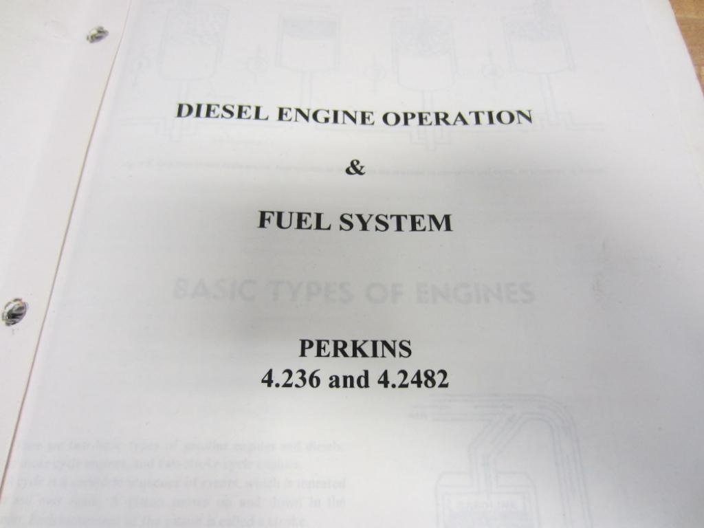 Perkins 4.236 and 4.2482 Diesel Engine Operation & Fuel System