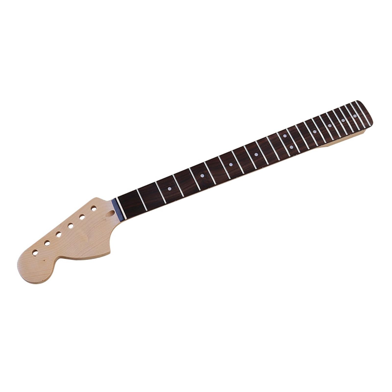 Manico for chitarra elettrica for mancini ST 22Frets for fai-da-te | Testa grande, stile ST, palissandro acero, opaco, 22 tasti, reverse