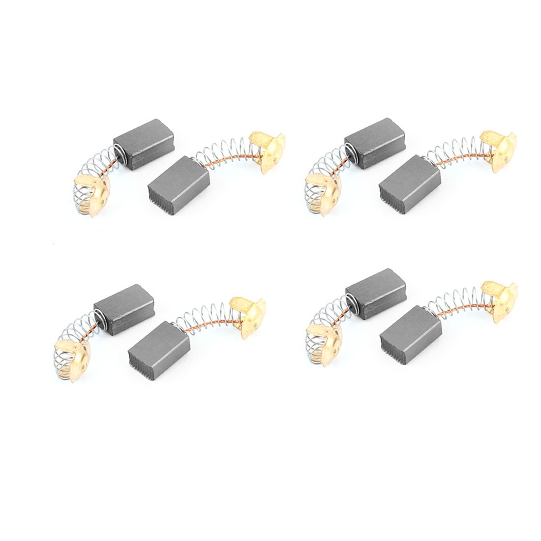Uxcell Black Sourcingmap 8 Pcs Replacement Motor Carbon Brushes 16Mm X 11Mm X 7Mm For Motors