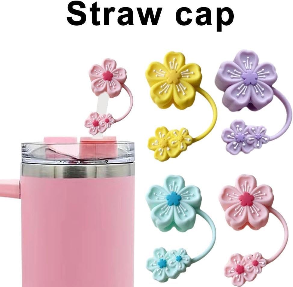 Tapón de silicona para pitillo morado para Stanley 30 y 40 oz miniatura 2