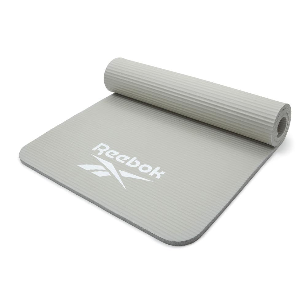 Reebok Unisex's Training Mat-15 mm-Grey, Grey
