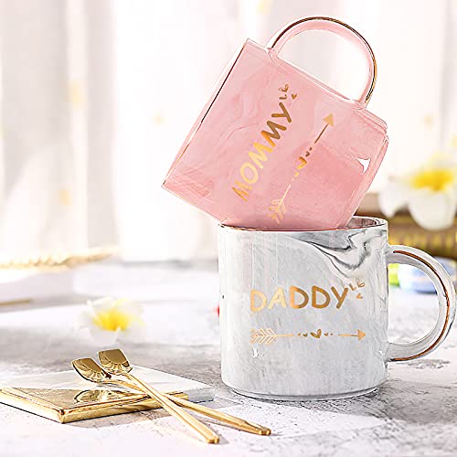 WUWEOT 2 Pack Dad and Mom Coffee Mug Set - Image 4