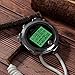 LAOPAO Stopwatch Metal Stopwatch Timer with Backlit 1/100th Second Precision 2 Lap Memory Digital Stop Watch for Coaches