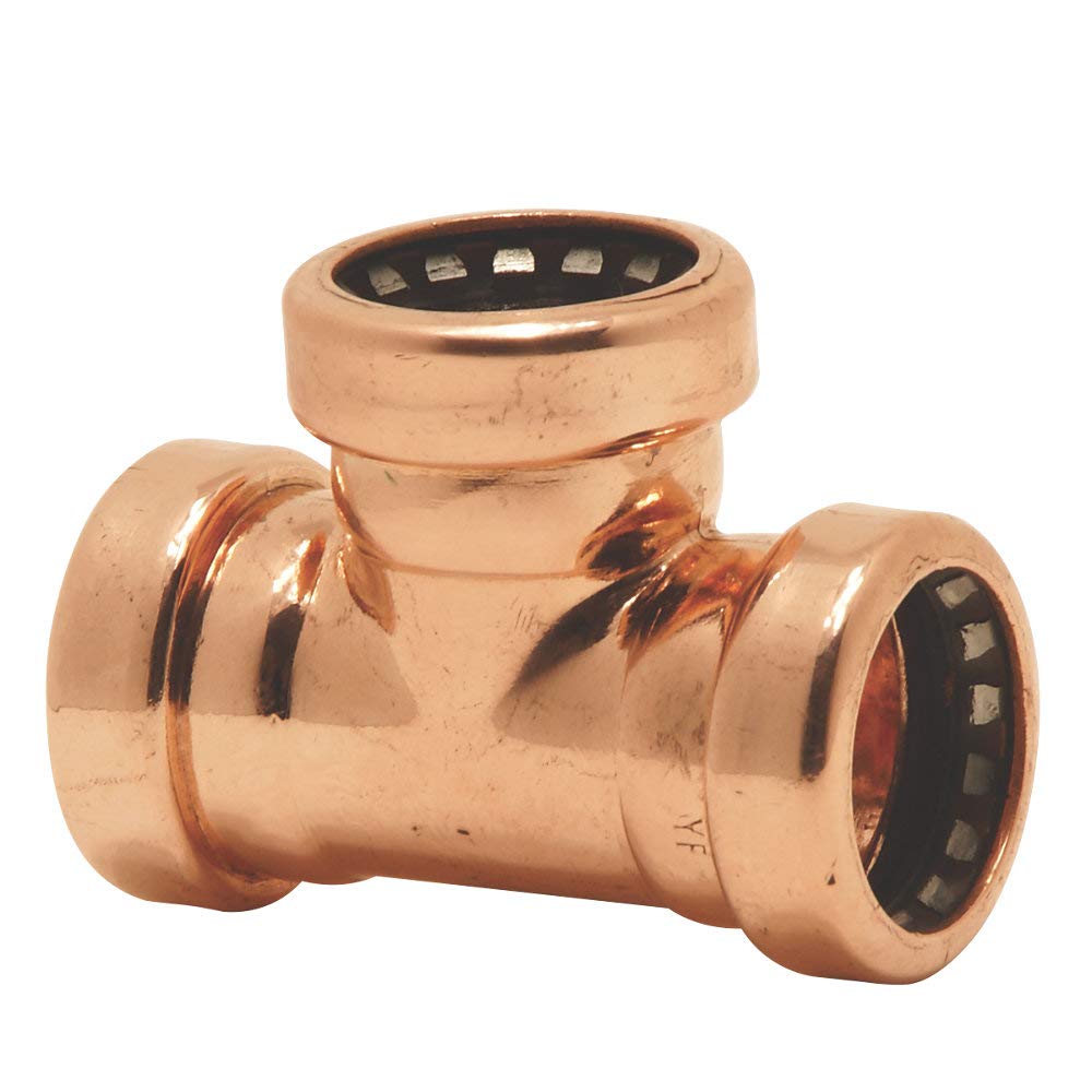 Tectite Sprint Copper - Push-Fit Equal Tee 22Mm