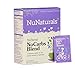 NuNaturals NuStevia NoCarbs Blend, 50 Packets - Premium, Sugar Free, Zero Calorie Sweetener and Sugar Substitute - Sweeten Anything Naturally - in Quick and Easy Packets