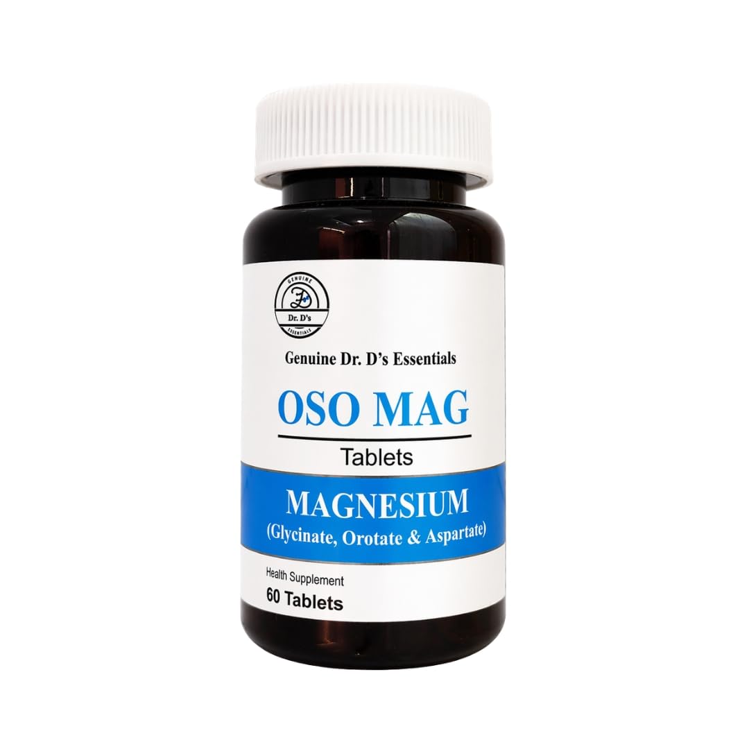 OSO MAG High Absorption Magnesium Supplement | Triple Magnesium Complex with Orotate, Bisglycinate & Aspartate | With Pyridoxine HCl | For Men & Women | 60 Tablets-picture-14
