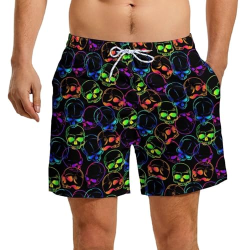 Men Swim Trunk with Compression Liner 5 Inch Inseam Swimwear Bathing Suit Quick Dry 2 in 1 Board Short4
